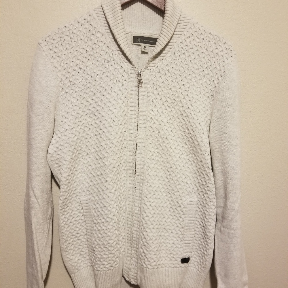 Inc open front sweater